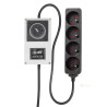 LUMii BLACK Contactor Timers - mechanické spínací hodiny (4 x 600W, 16A)