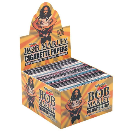 Pure Hemp papírky King Size Bob Marley, BOX 50 KS