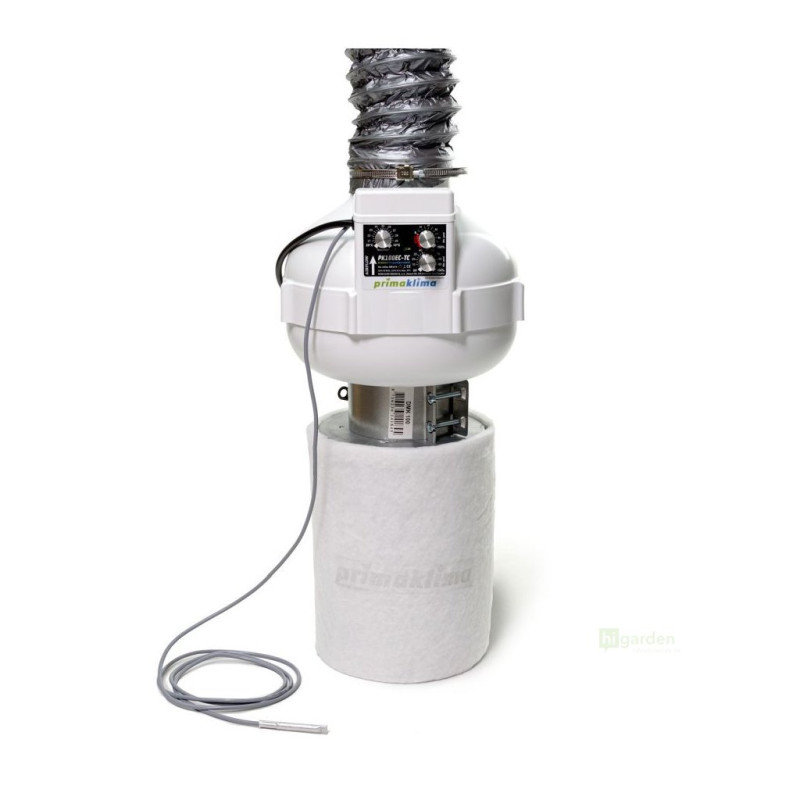 Prima Klima Ventilation PKVS Set PK100EC-TC Temperature Controlled