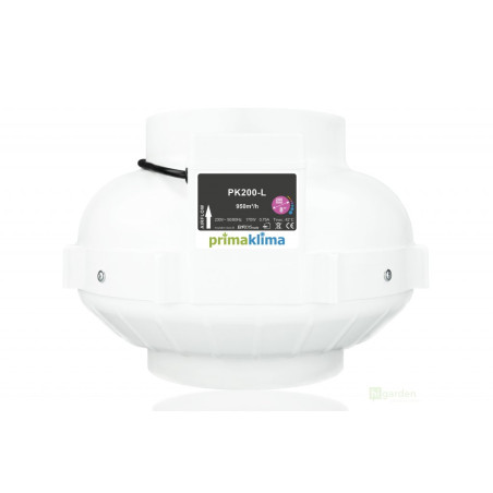 Ventilátor PRIMA KLIMA 950 m3/h, 200 mm, 1-rychlost (PK200-L)