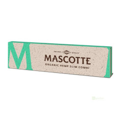 Mascotte papírky s filtry Organic Hemp KS Slim Combi