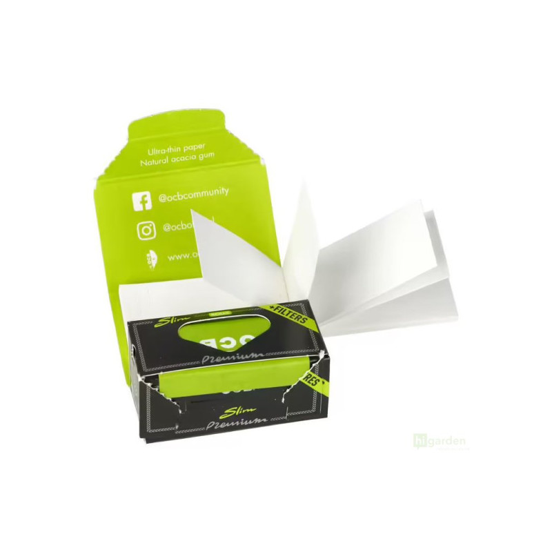 OCB papírky s filtry Rolls Premium Slim, BOX 24 ks