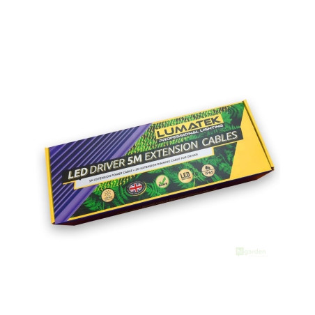 Lumatek 5m - Prodlužovací kabely Lumatek (Extension cables 3-pins for driver remote use Zeus)