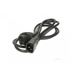 Prodlužovací kabel s IEC konektorem (samec + samice) 3m
