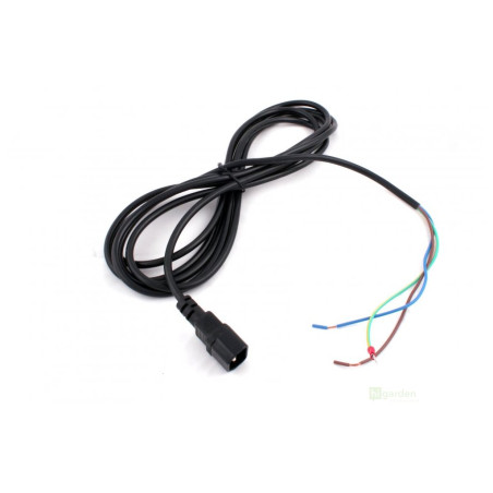 Kabel ke stínidlu, délka 3m s IEC konektorem (samec)