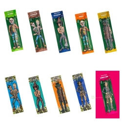 Blunt set Lion Rolling Circus Hemp Wrap Complete Taste mix, 10ks