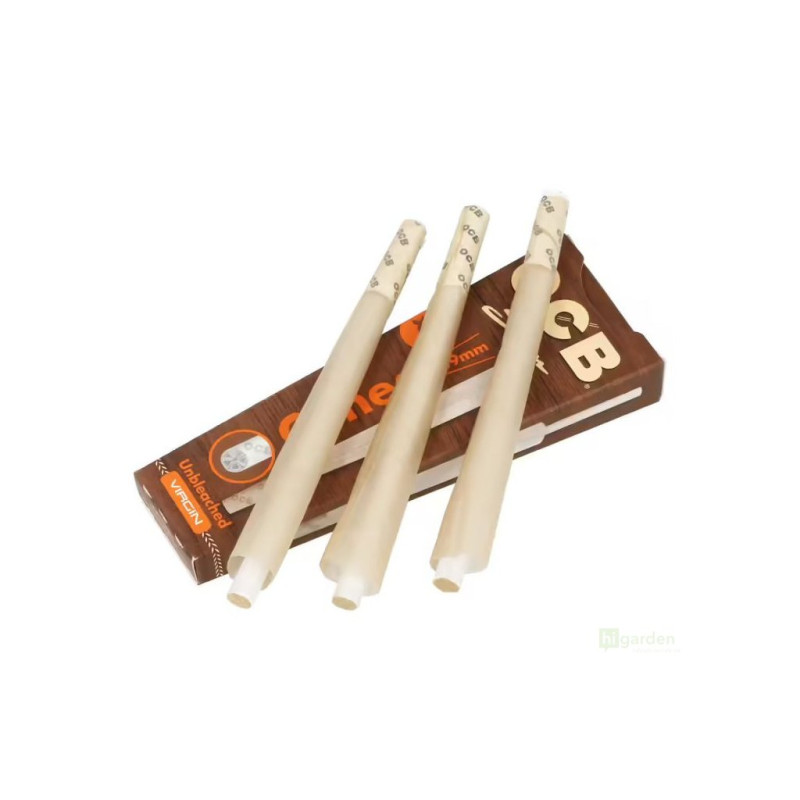 OCB dutinky Cones Virgin Slim, balení 3ks
