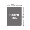 AutoPot XL FlexiPot - 20L