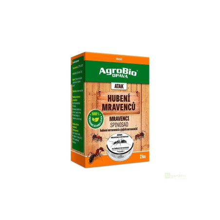 AgroBio ATAK - mravenci Spinosad, domečky 2ks
