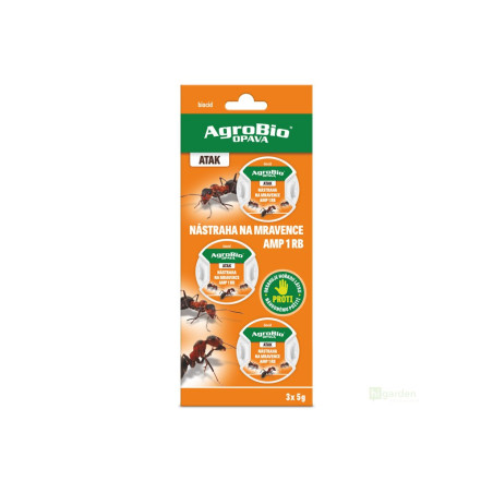 AgroBio ATAK – nástraha na mravence AMP – domečky 3ks