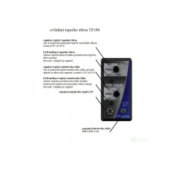 TF3100 - topení s termostatem 80W, 12V