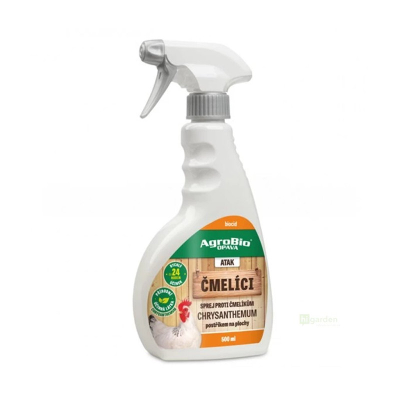 AgroBio ATAK Sprej proti čmelíkům Chrysanthemum 500ml