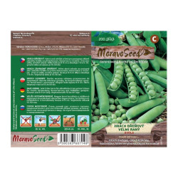 Semínka MoravoSeed Hrách dřeňový velmi raný AVOLA, 200s