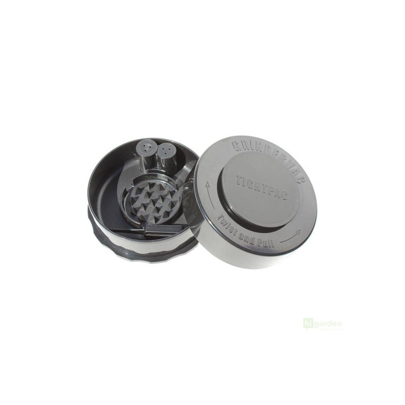 TightVac GrinderVac 60ml, vzduchotěsná dóza s drtičkou