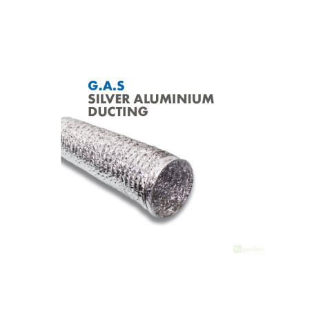 GAS ALU Silver 250 mm ventilační potrubí