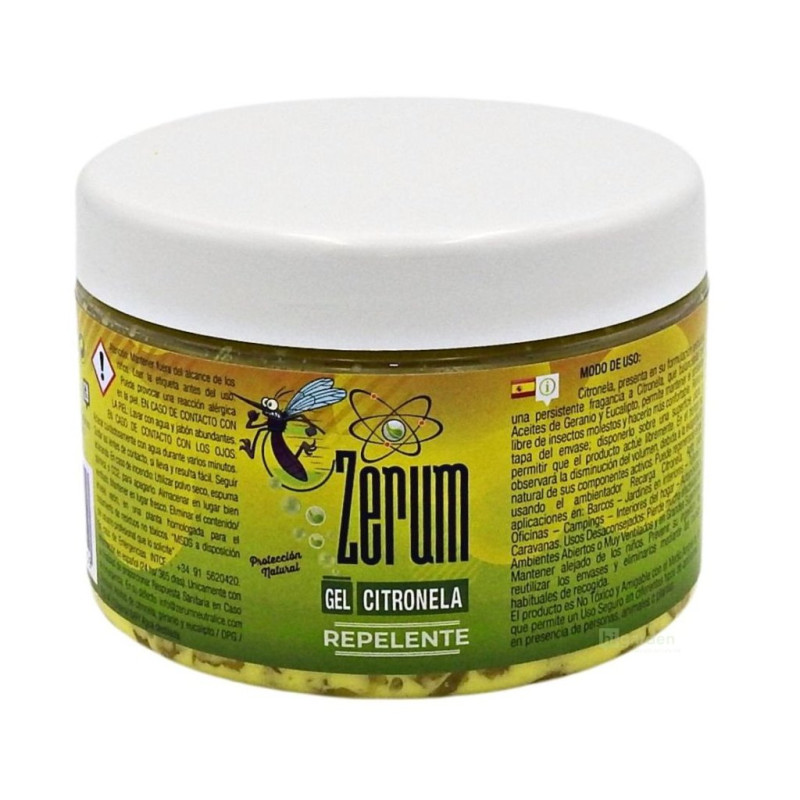 Zerum PRO Gel Citronela Repelent, 400g
