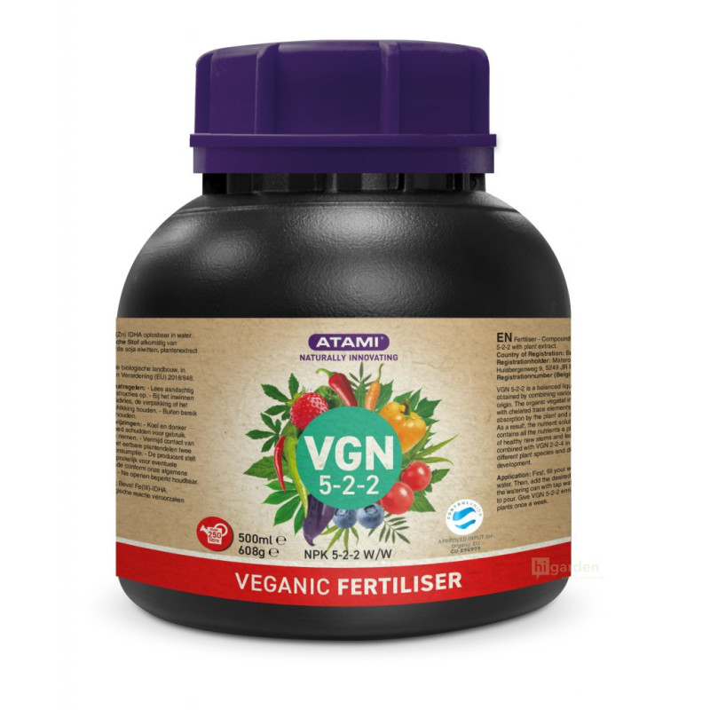 Atami VGN 5-2-2 Vegan hnojivo na růst