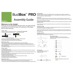 BudBox PRO XL-HL 120x120x220cm - stříbrný