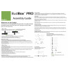 BudBox PRO XL-HL 120x120x220cm - stříbrný