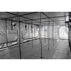 BudBox PRO Titan IX 900x450x240cm - stříbrný