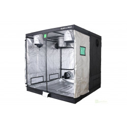 BudBox PRO Titan I 200x200x200cm - stříbrný