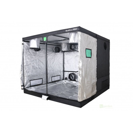 BudBox PRO Titan+ 240x240x200cm - stříbrný