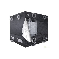 BudBox PRO Titan+ HL 240x240x220cm - stříbrný