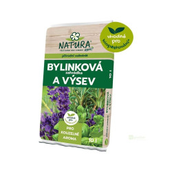 NATURA Substrát - bylinková zahrádka a výsev 10 L