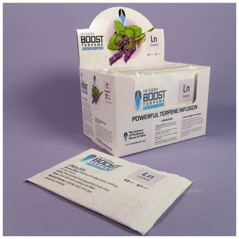 Integra Boost 62% vlhkost, Terpene Essentials Linalool