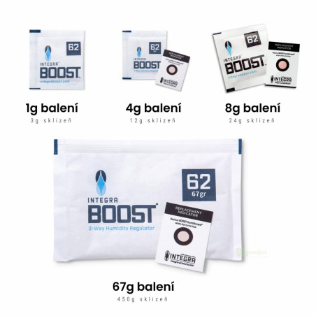 Integra Boost 62% vlhkost, 1ks