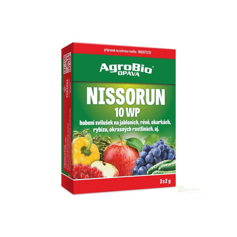 AgroBio Nissorun 10 WP - k hubení škodlivého savého a žravého hmyzu
