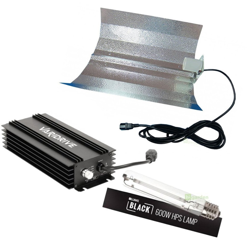 LUMii Black Maxibright digitální komplet 600W KIT BASIC