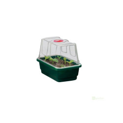 Garland skleník Mini High Dome Propagator Green s drenáží, tvrdý plast, nevyhřívaný, 17x10x12 cm
