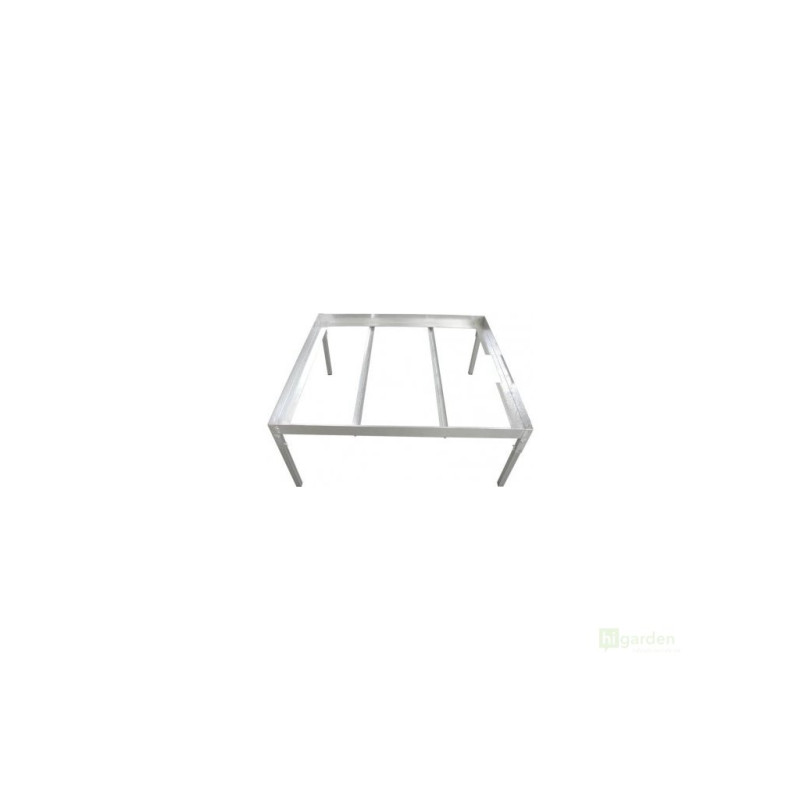 Pevný ocelový stůl pro EBB&FLOW napouštěcí vany 100x110 cm