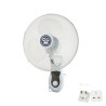 Gorilla Oscillating Wall Fan, třírychlostní nástěnný ventilátor 40 cm