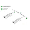 SANlight EVO 3-100 190W LED 3 µmol/J - VYSTAVENÝ, NEPOUŽITÝ KUS