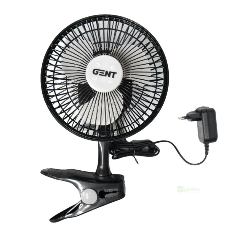 GENT Clip Fan 5W, klipsnový ventilátor, průměr 15cm