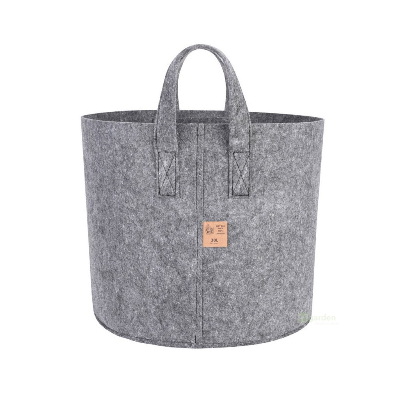 Dirt Bag Grey textilní květináč 30l