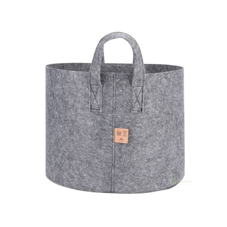 Dirt Bag Grey textilní květináč, 39l