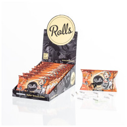 Rolls 69 filtry Shorties 7 mm, 50 ks Pack Orange