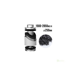 PRO-ECO VF uhlíkový filtr 1900-2850 m3/h - 250 mm