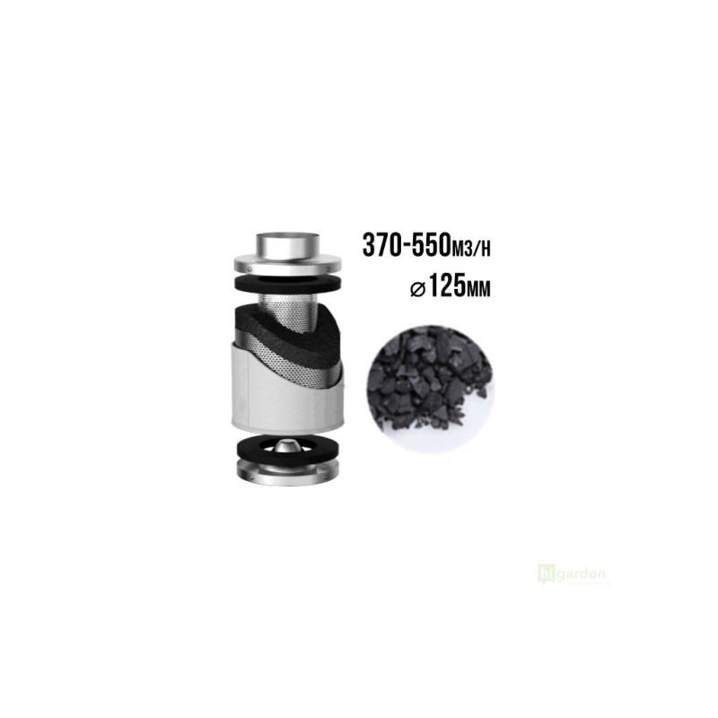 PRO-ECO VF uhlíkový filtr 370-550 m3/h - 125 mm