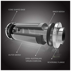 PRO-ECO VF uhlíkový filtr 370-550 m3/h - 125 mm