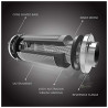 PRO-ECO VF uhlíkový filtr 160-240 m3/h - 125 mm