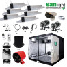 LED Set Sanlight 6xEVO 6-120 400W - 240x240x200cm