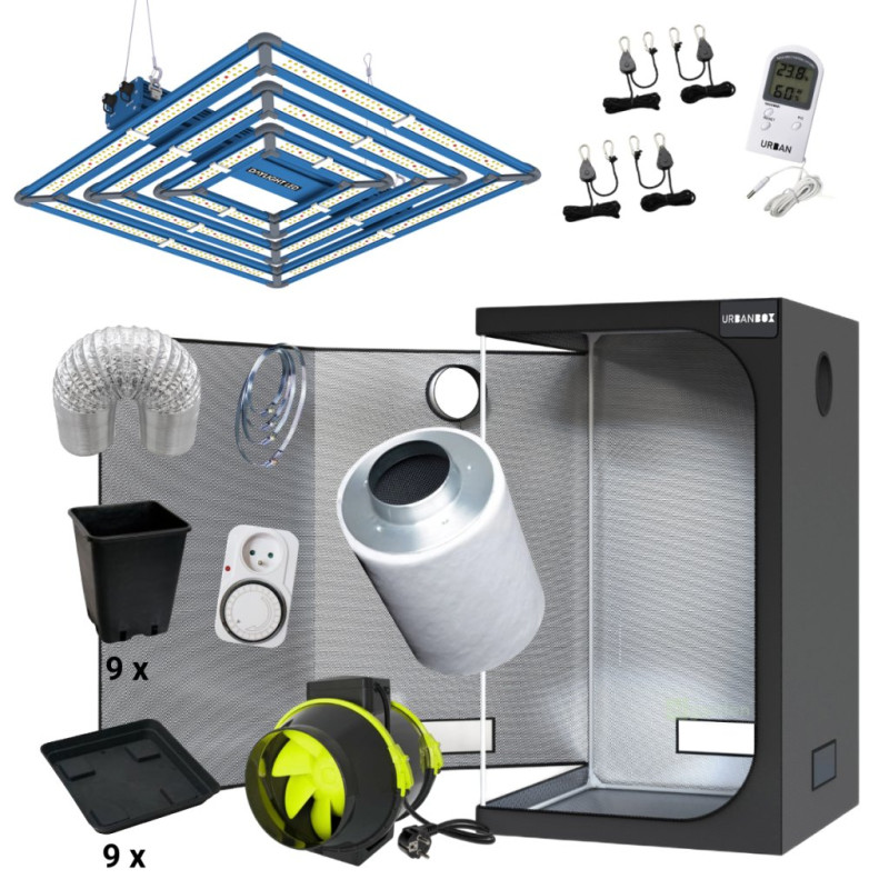 LED Set 300W Maxibright Daylight PRO - 100x100x200cm