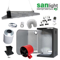 LED Set Sanlight EVO 5-100 340W - 100x100x200cm
