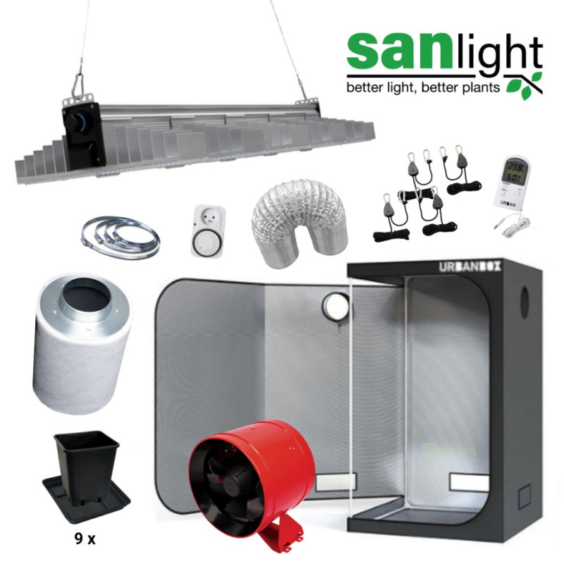 LED Set Sanlight EVO 5-100 340W - 100x100x200cm
