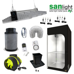LED Set SANlight EVO 4-80 265W - 90x90x180cm