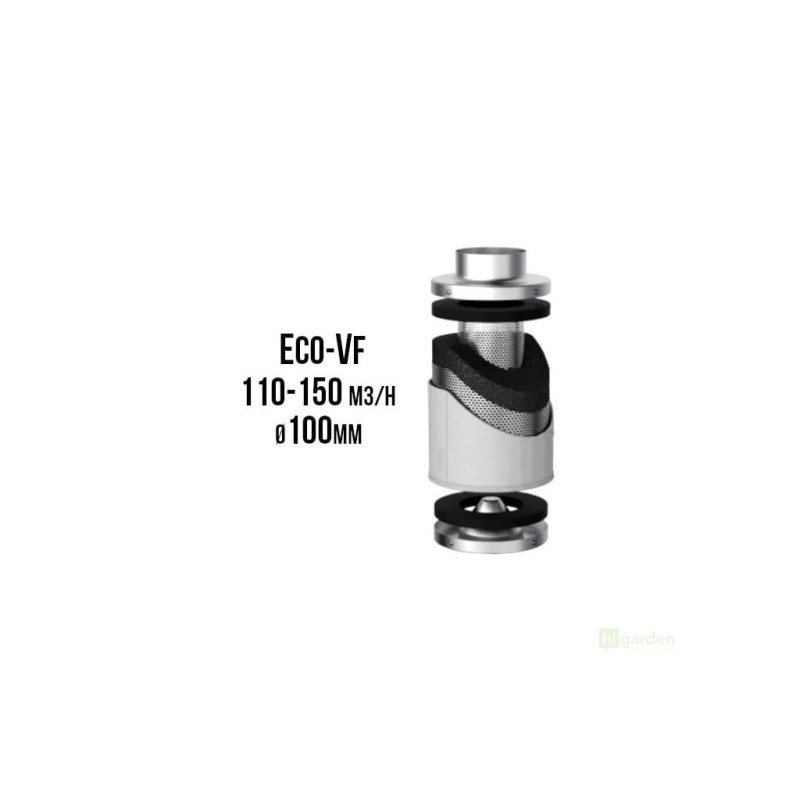 ECO VF uhlíkový filtr 110-150 m3/h - 100 mm